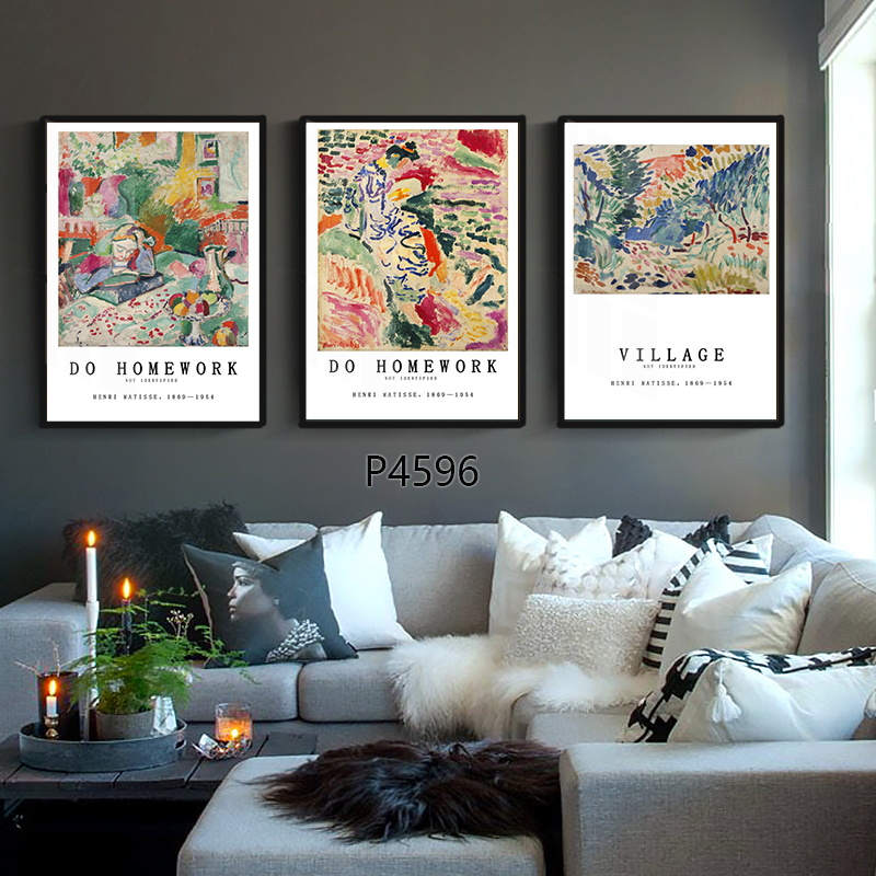 Famous Modern Art City Flower Market Canvas Painting Blossom Art  Supplier, Pricelist