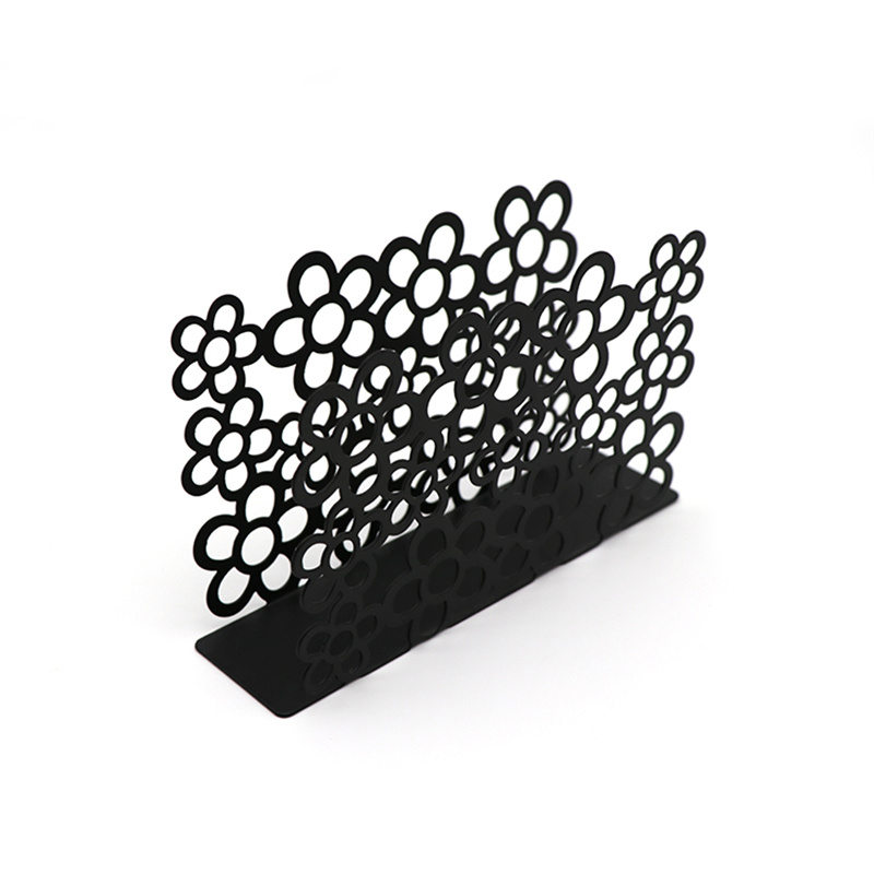Famous HOT sell metal napkin holder restaurant cafe Home decor table decoration rustic napkin holder Supplier, Products