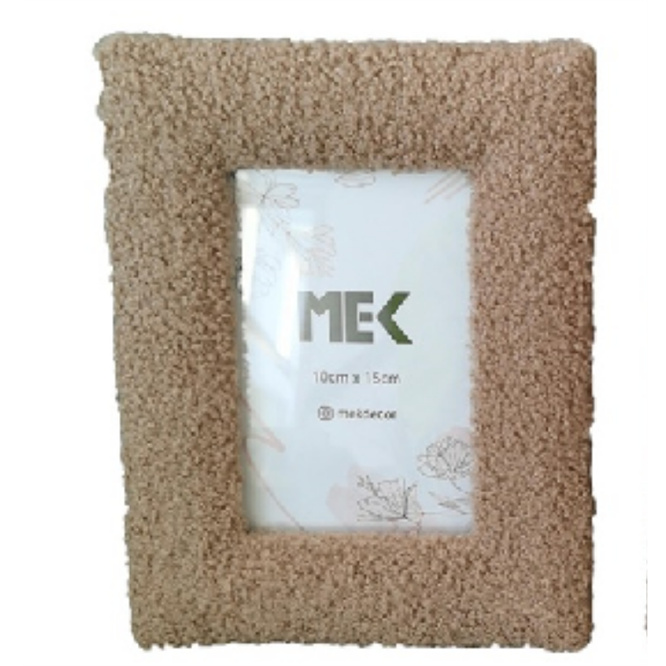 Custom Hand-made Fabric Art Wood Picture Frame Photo Frame in Dopamine and Candy Color 5x7 Inches Manufacturers, Product