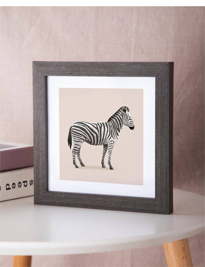 Custom Creative Simple 10x10 Square Wooden Picture Frame Wall Decor Manufacturer, Quotes