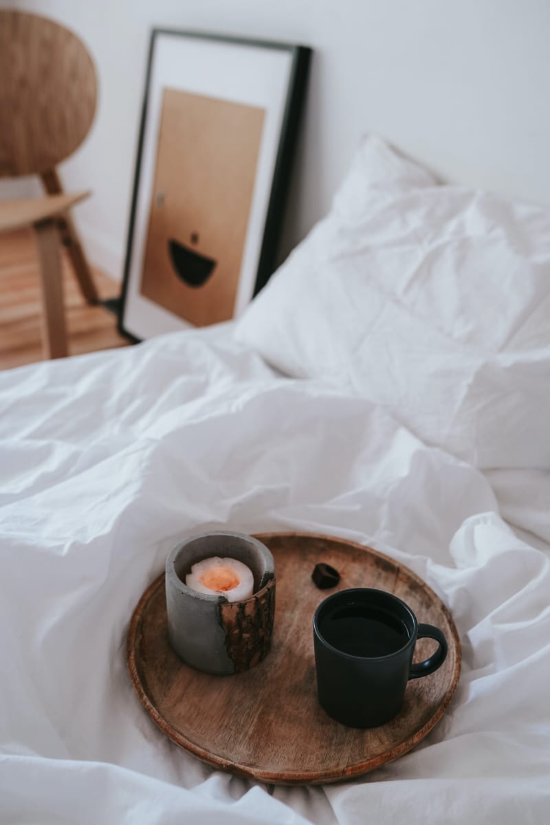 Walnut Wood Platter Display 1