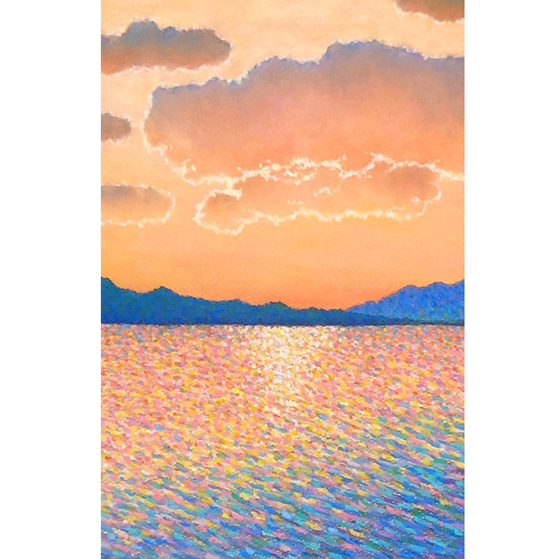 Custom Living Room Bedroom Wall Decor  Painted Abstract Landscape Modern Pictures oil painting Manufacturers, Product