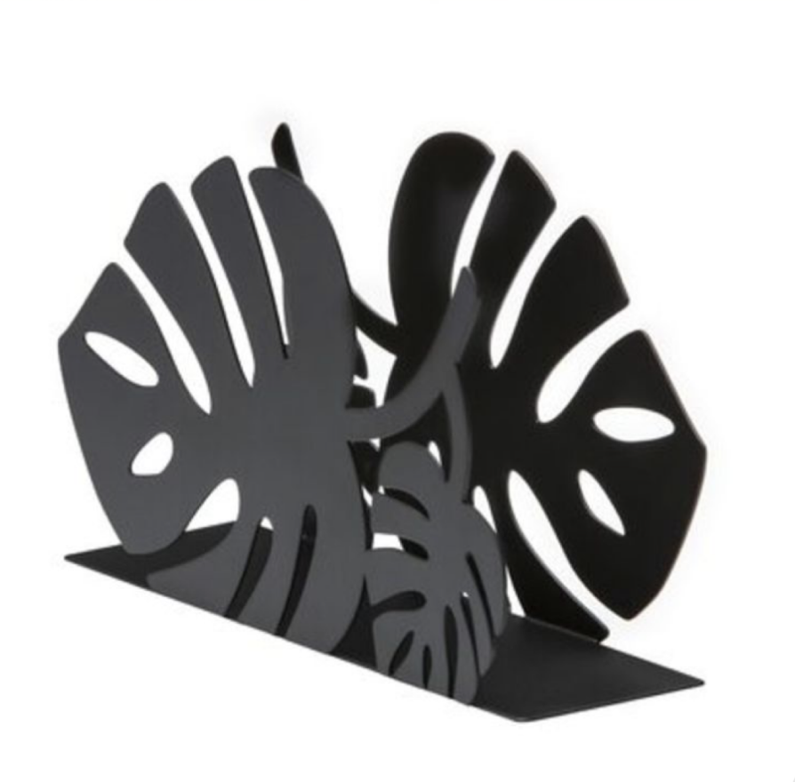 OEM Bavou Breeze Leaf Napkin Holder, Metalin Black, Green, White Color Suppliers, Quotes
