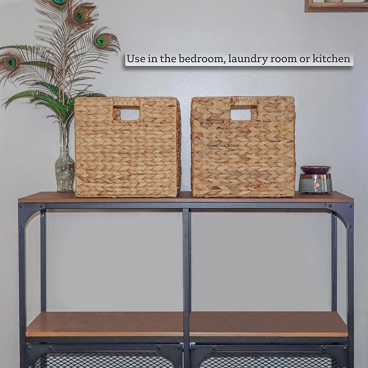 Seagrass Folding Storage Basket 2