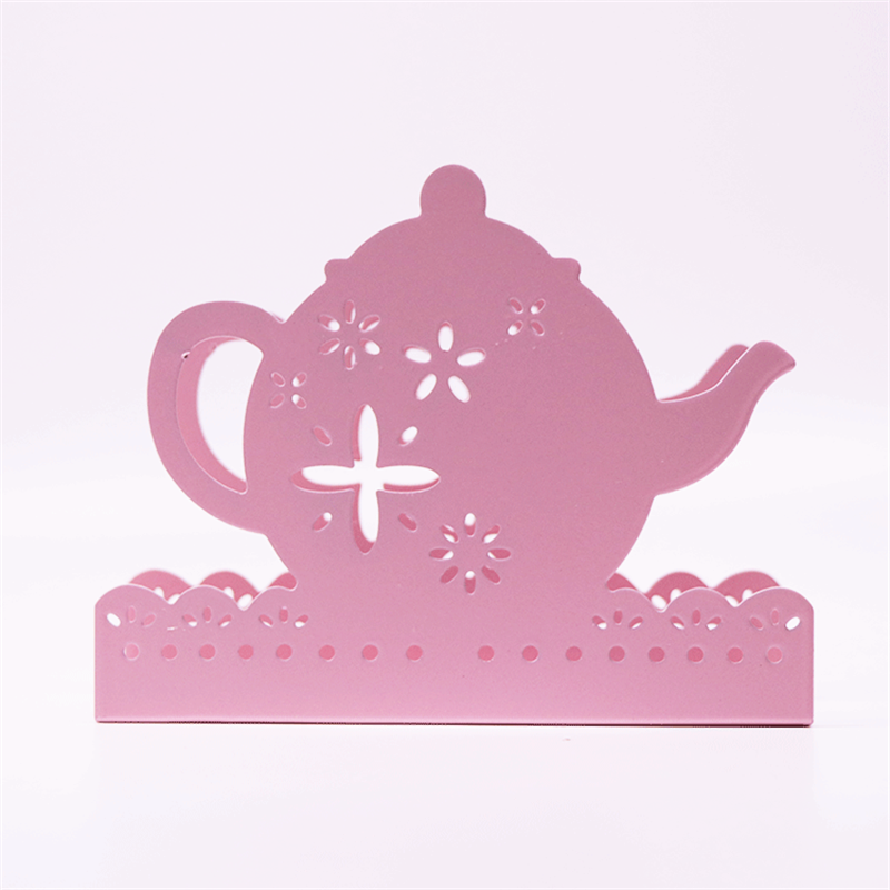 OEM Teapot decorative metal napkin holder for table restaurants Supplier, Quotes