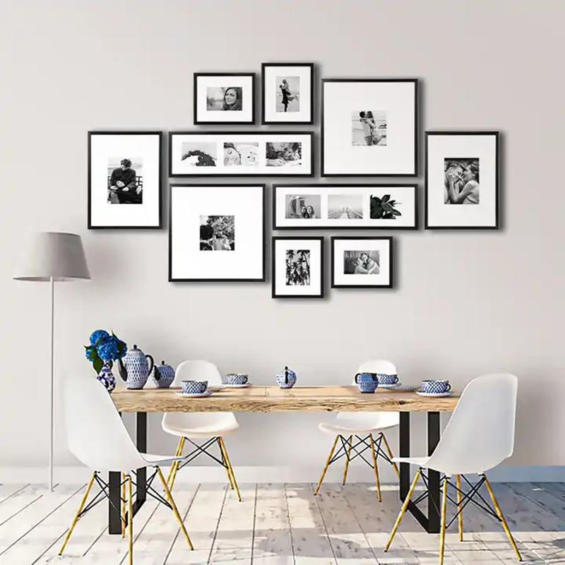 High-Quality Photo Frame European Photo Wall Photo Studio Hotel Living Room Wall Decoration Combination Creative Wall Picture Frame Manufacturers, Quotes