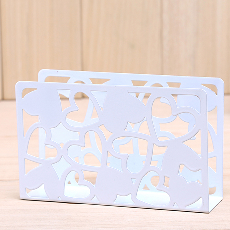High-Quality Kitchen Dining Room Standing Napkin Storage Rack Desktop Metal Napkin Holder Manufacturer, Supplier