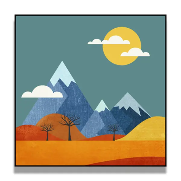 Canvas bigger zoom framed decorative printing wall art