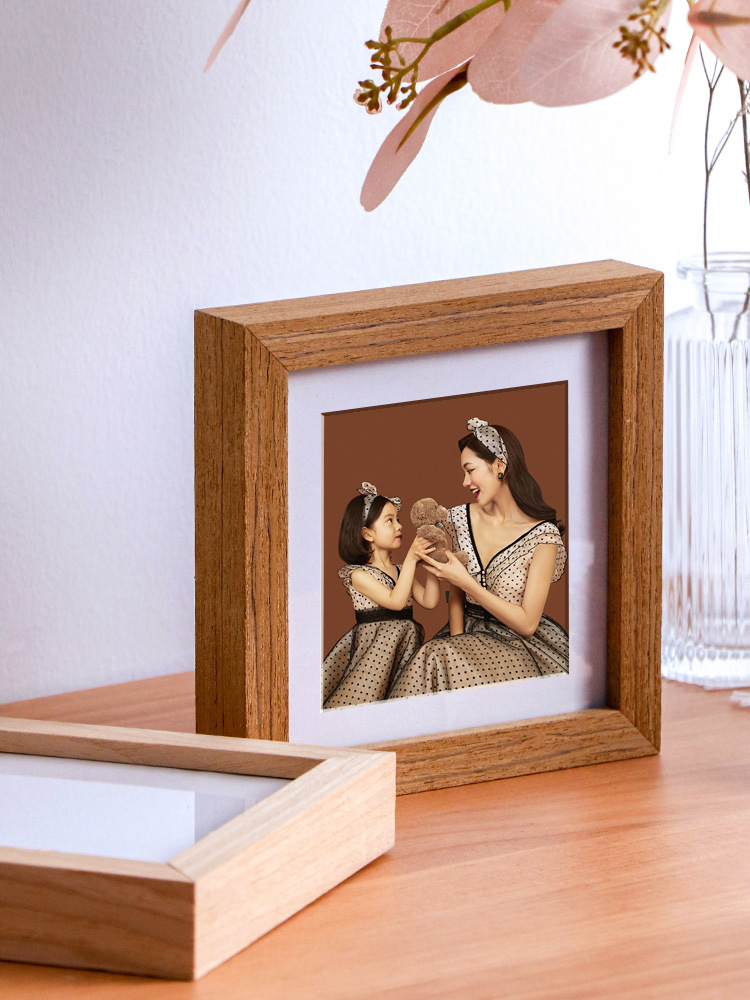 Famous 4X6” 5X7” 8X10” Solid Wood Tabletop Photo Frame A4 Picture Frame to Make Photo Frame Hanging Wall Wedding Photos Gallery Frame Product, Products
