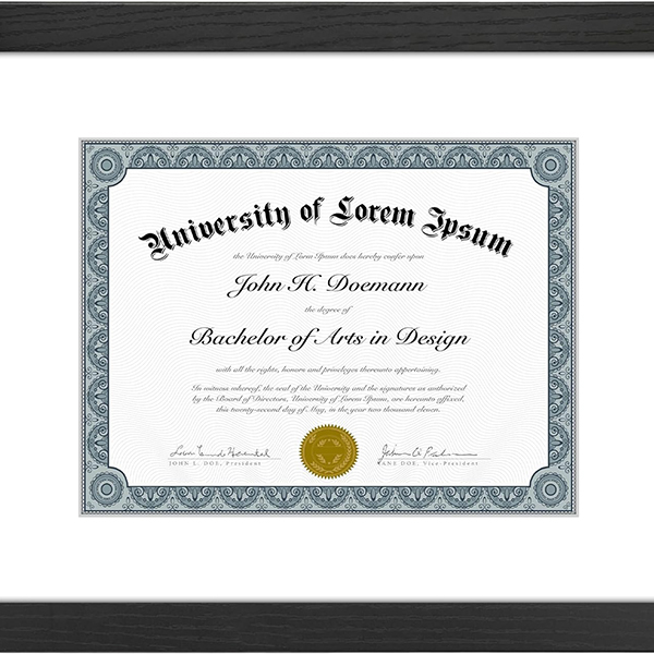 High-Quality 11x14 Picture Frame Photo Frame for Wall display Diplomas Frame Certificates Frame Documents Frame- Black   Manufacturer, Suppliers