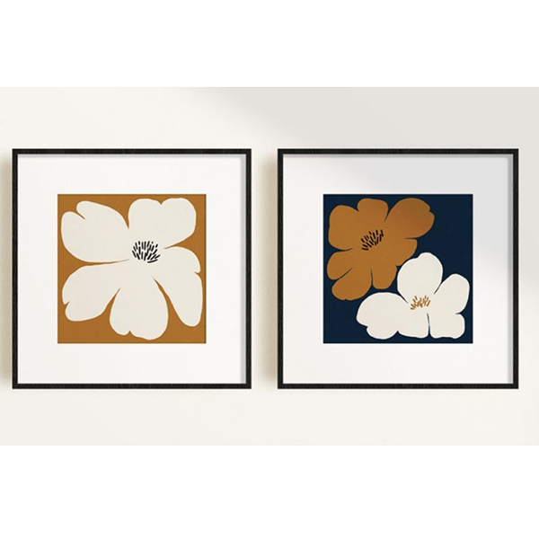 Famous Floral Home Decor Modern Flower Poster Wall Art, Digital Prints Manufacturers, Quotes