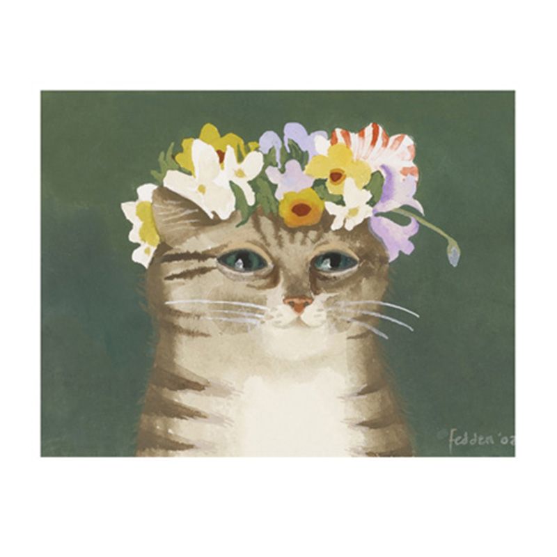 Custom Mid Century Modern Cats Home Wall Decoration Boho Cat Oil Painting Prints  Suppliers, Pricelist