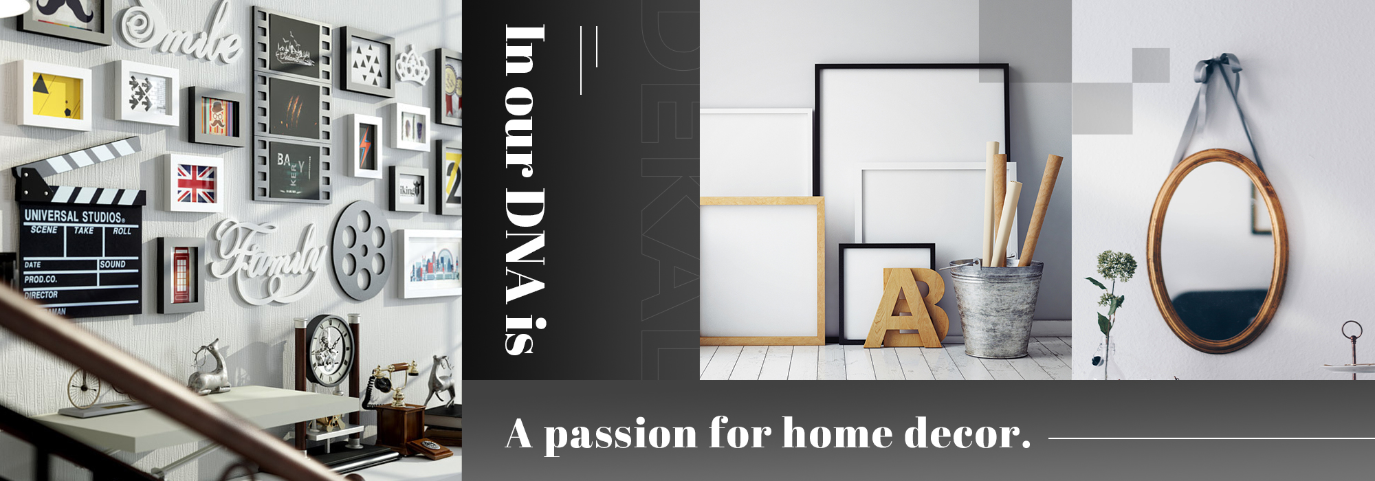 Dekal Home premium wall art and home decor products showcase