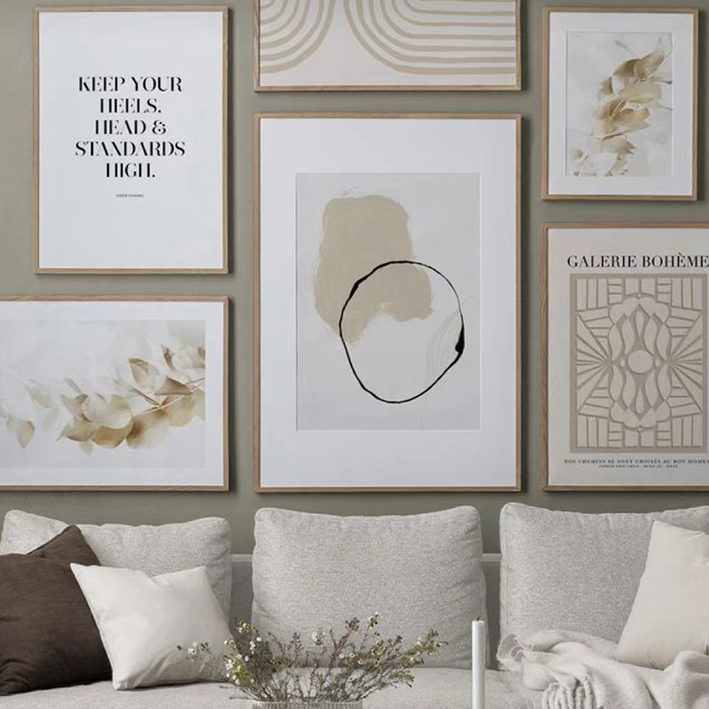 OEM Craft wall art Gallery frame decoration minimalist 10x15cm 4x6 inch Pricelist, Products