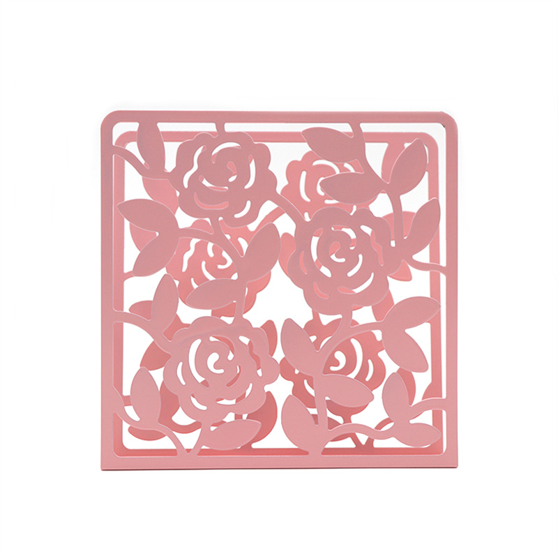 Custom Napkin Holder for Table Metal Outdoor Rose Paper Storage Organizer Stand Product, Products