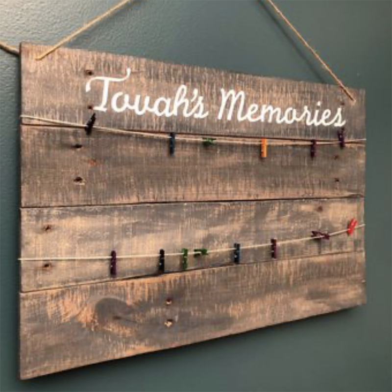 OEM Photo Holder Sign Rustic Picture Holder Clipboard Wood Decoration Manufacturers, Quotes