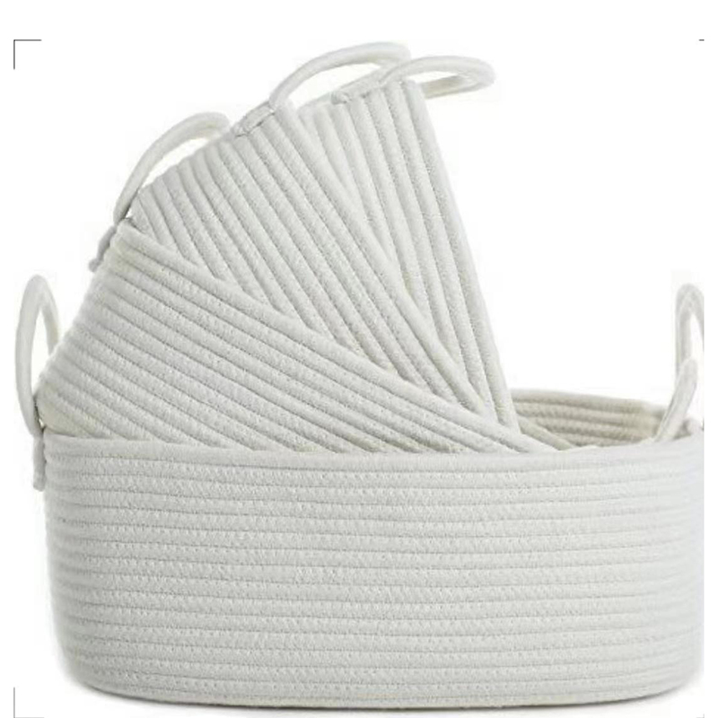 OEM Cotton Linen Modern Baskets for Storage and Decorative Manufacturer, Suppliers