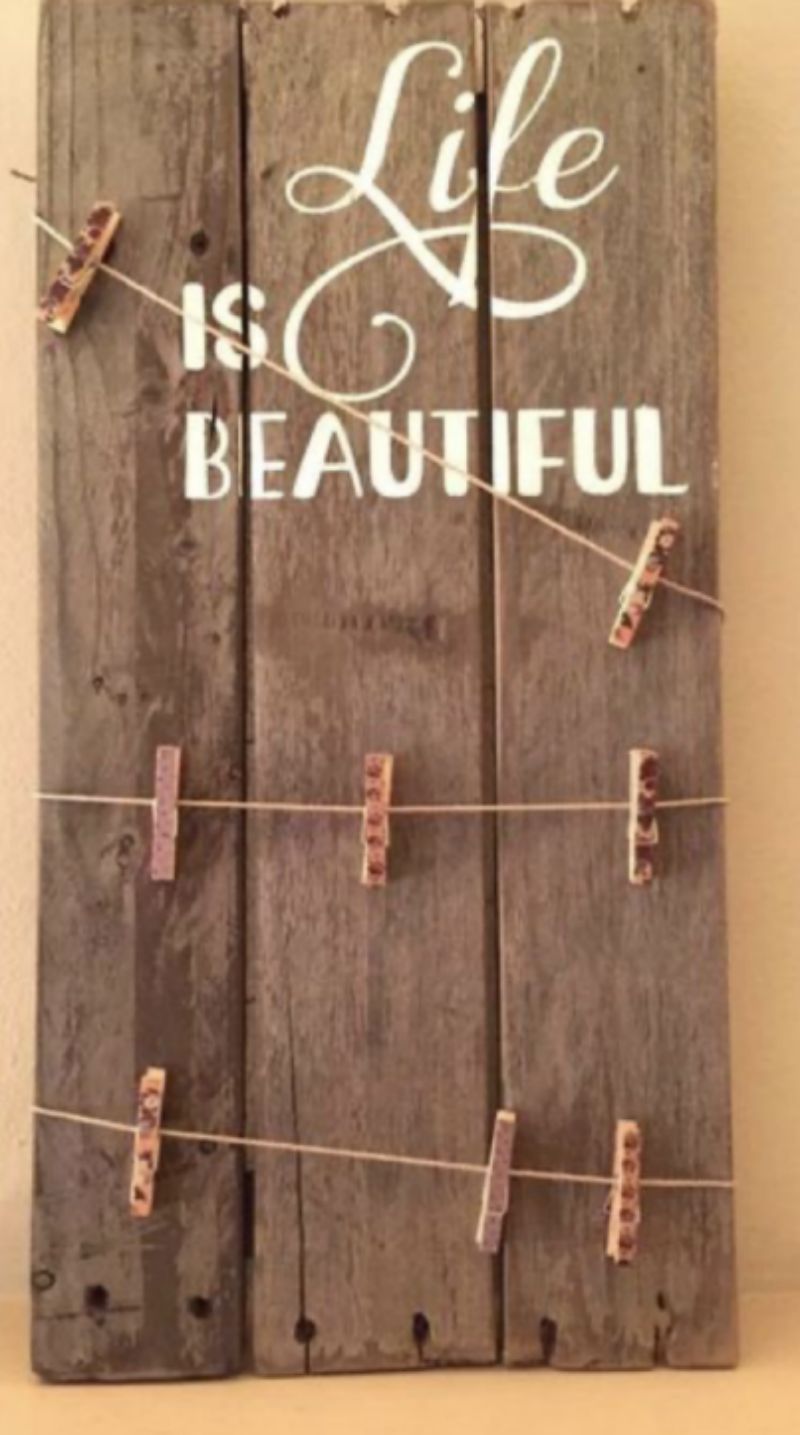 Rustic Picture Clipboard 2