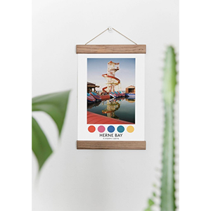 OEM Customized A4 or A3 Poster With Matching Strip Design and Poster Set Art Decoration Manufacturer, Products