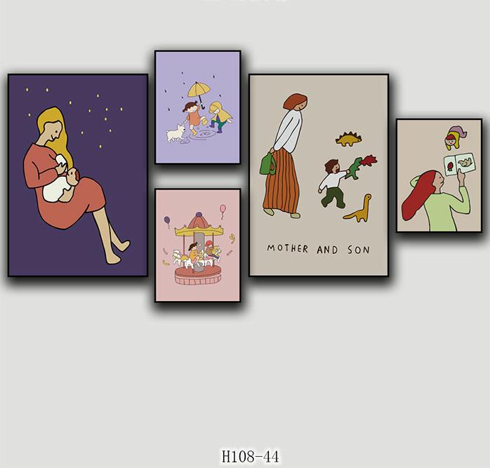 High-Quality Funny Geometric Gallery Poster Frame Home Decoration Manufacturer, Supplier