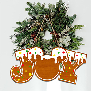 High-Quality Festive Christmas Themed Wooden Hanger Holiday Home Decoration Suppliers, Products