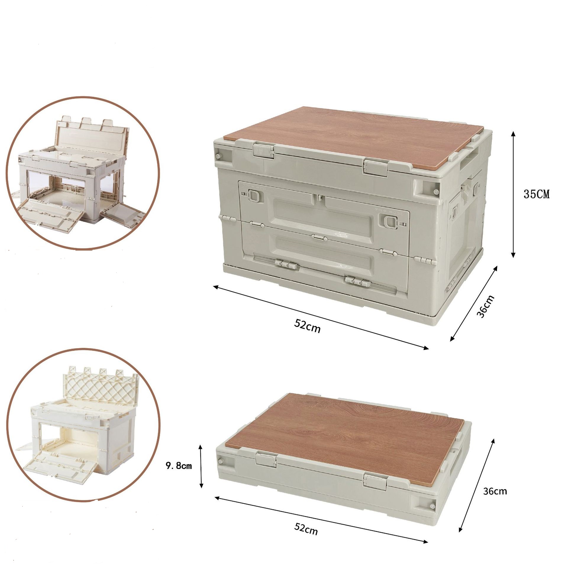 Famous Convenient Foldable Storage Box for Camping and Home Use Manufacturers, Suppliers