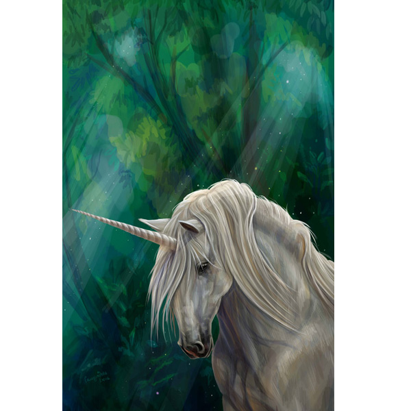 Custom White Horse Portraits Oil Painting On Canvas Manufacturer, Pricelist