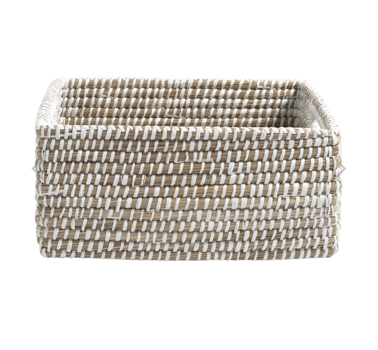 Seagrass Storage Basket Detail 3