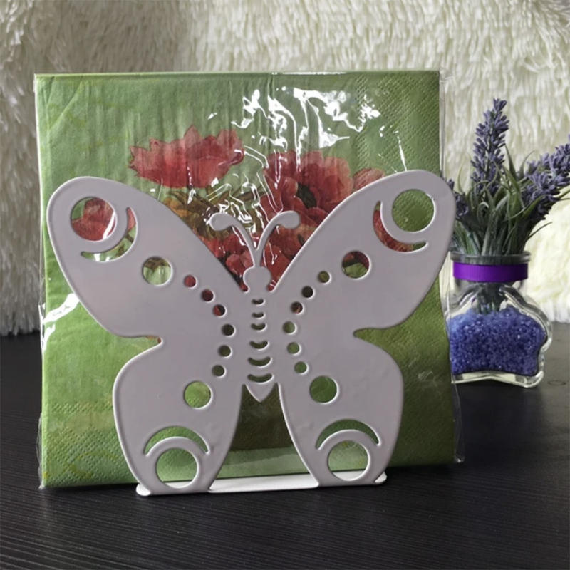 Metal Floral Letter Holder Display 1