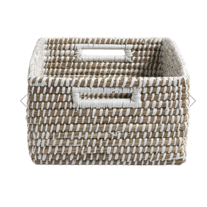 High-Quality Woven Seagrass Basket With Handles  Suppliers, Pricelist