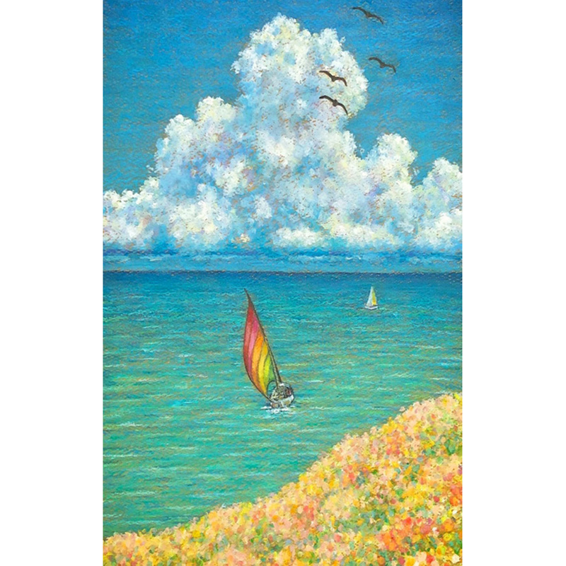 Custom Living Room Bedroom Wall Decor  Painted Abstract Landscape Modern Pictures oil painting Manufacturers, Product