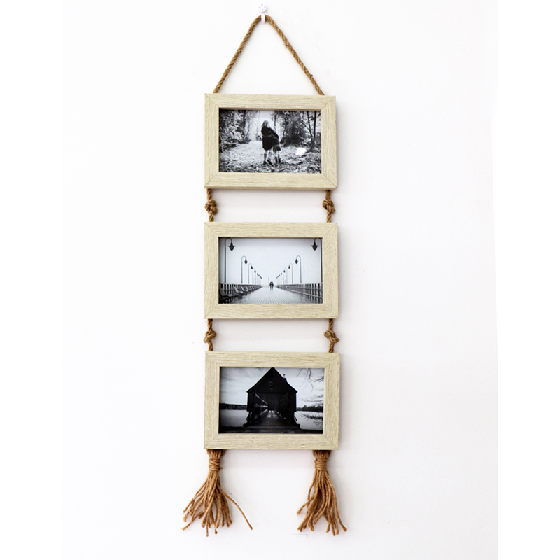Famous Triple Photo Frame Vertical Wall Decor Picture Frames 4x6 inch 5x7inch Supplier, Product