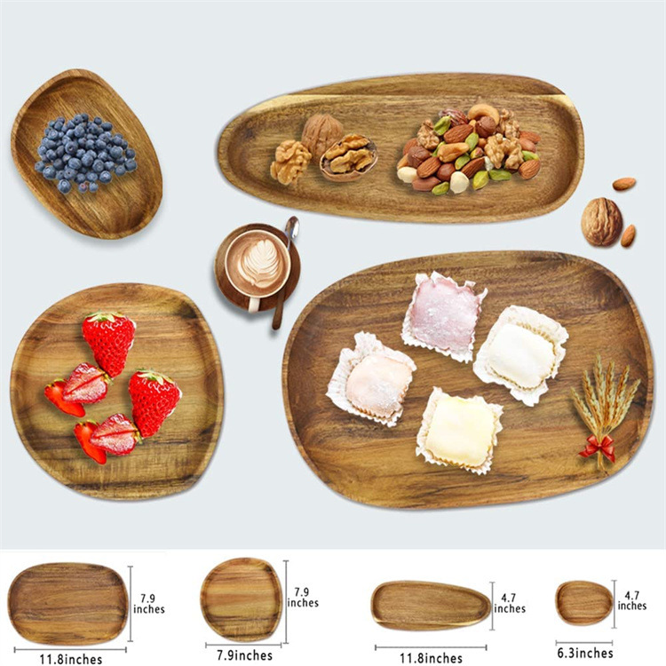 Acacia Wood Tray 6