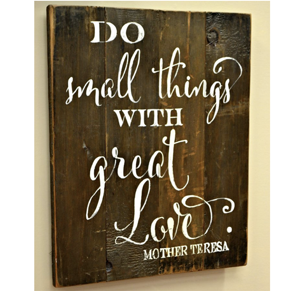 Custom wood & Canvas Signs Hand Painted Signs for Home