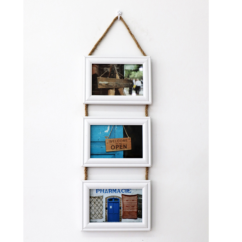 Famous Triple Photo Frame Vertical Wall Decor Picture Frames 4x6 inch 5x7inch Supplier, Product