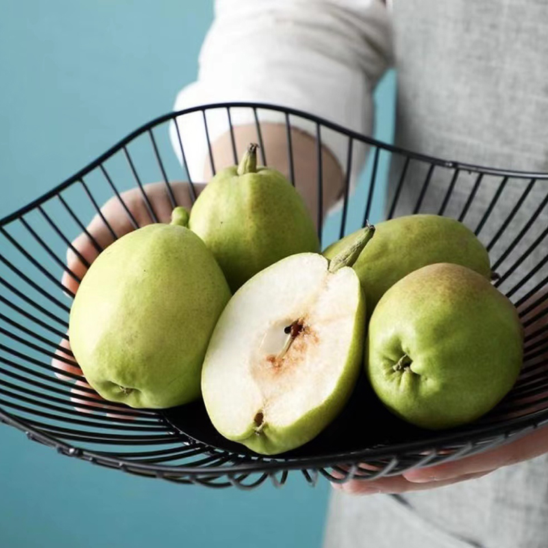 Custom Nordic Style Metal Fruit Bowl Kitchen Harvest Festival Corn Carrot Display  Product, Products
