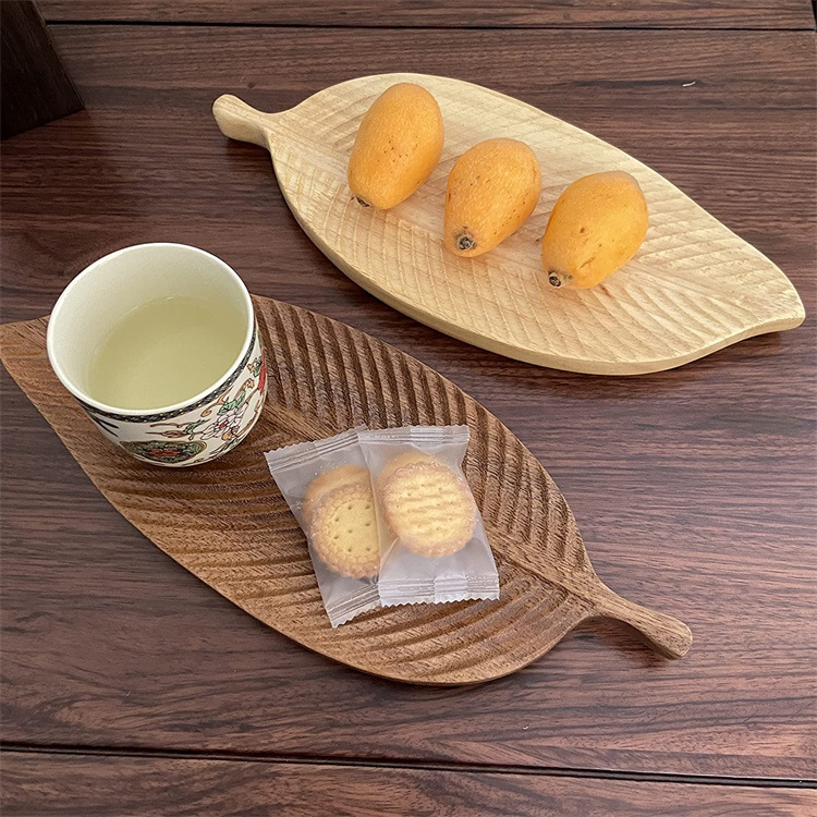 Leaf Wood Tray 6