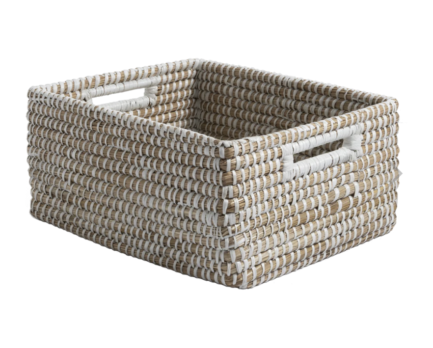 Seagrass Storage Basket Detail 2