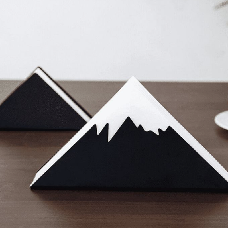 High-Quality Mountain Napkin Holder -White L Manufacturer, Product
