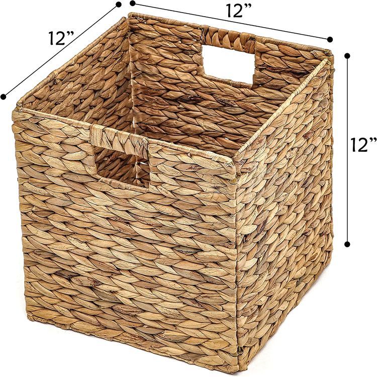 Seagrass Folding Storage Basket 7
