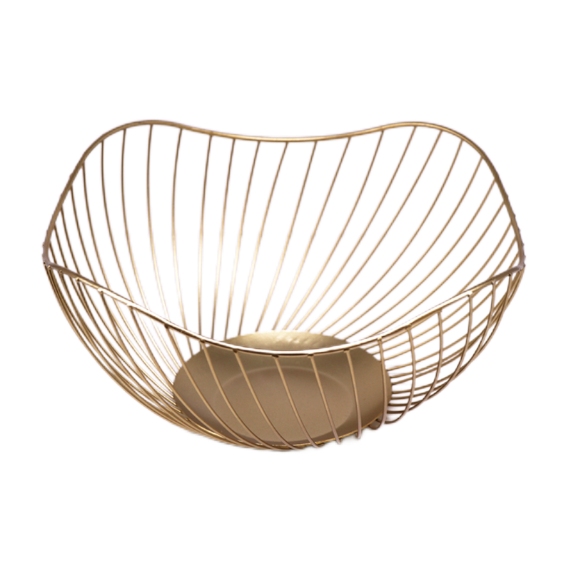 Custom Kitchen Counter Fruit Bowl Metal Wire Fruit Basket Bowl Candy Snack Storage Container Holder Manufacturer, Products