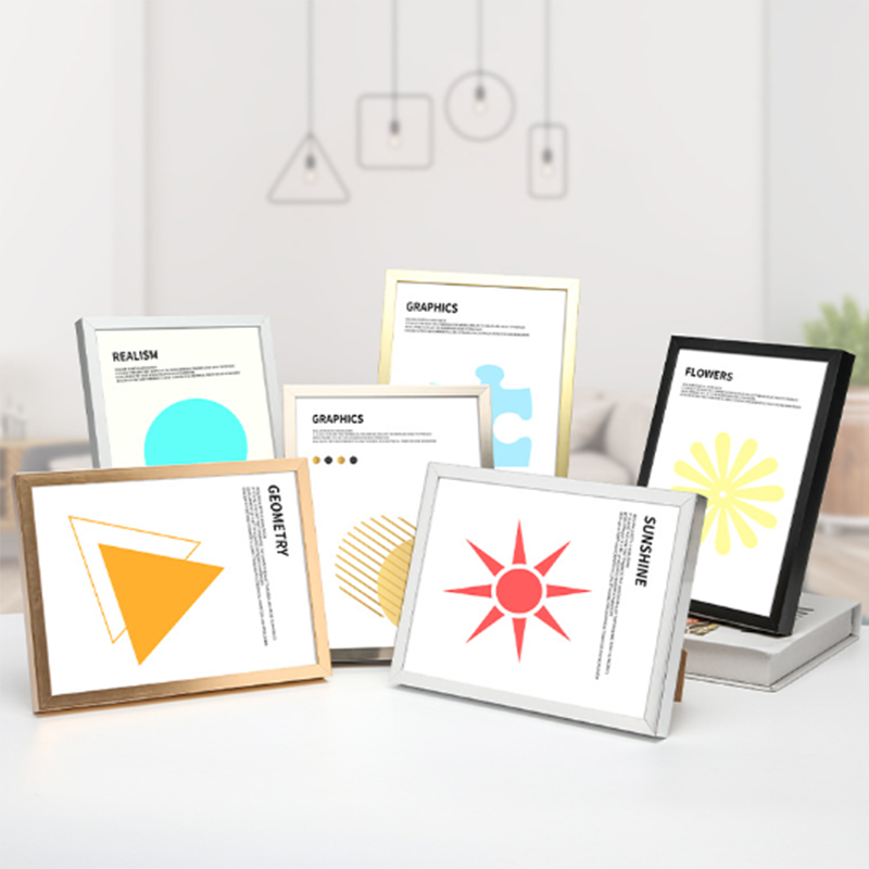 High-Quality Aluminum Metal Frame Picture Frame with Real Glass Manufacturer, Manufacturers