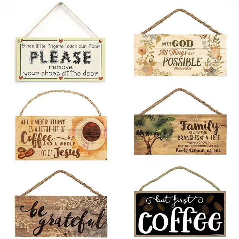 Famous Personalized Home Decor Family Established Plaque Manufacturer, Product