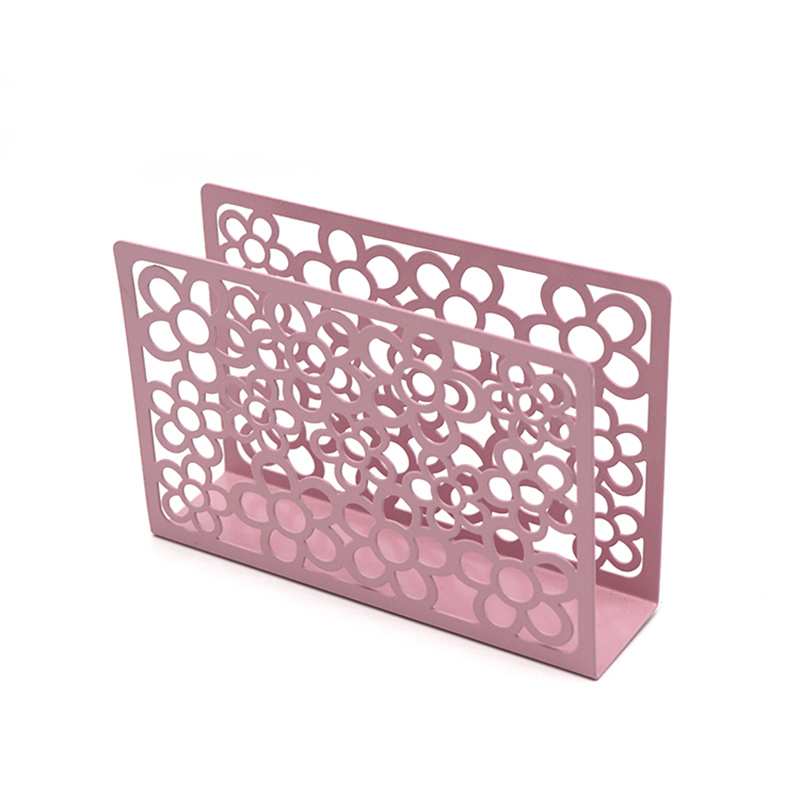 Custom Processing Restaurant Kitchen Cafe Home Decorative Table Custom Metal Napkin Holder