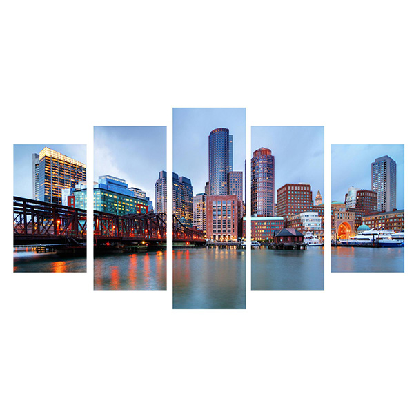 Famous 5 Pieces ,3 Pieces Wall Art high quality custom art printing canvas  Manufacturer, Suppliers