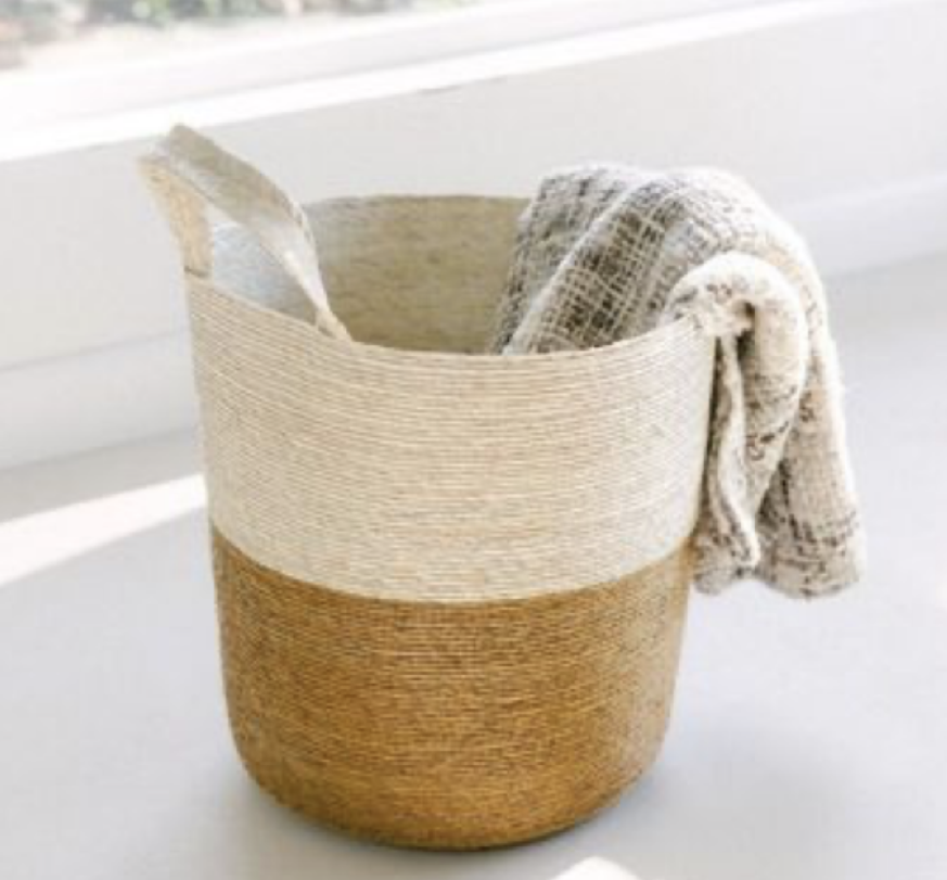 High-Quality Woven handled basket hanging or floor basket Suppliers, Quotes