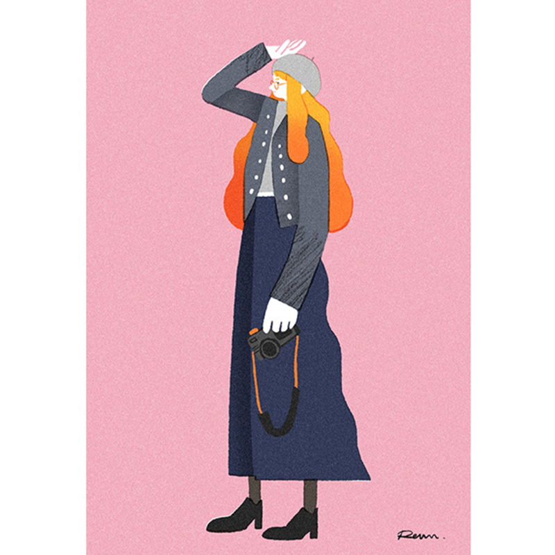 High-Quality Character Design Art Direction Fashion Girl Canvas Print  Supplier, Pricelist