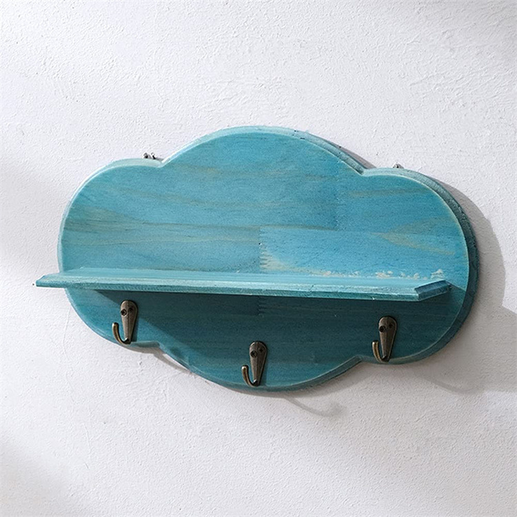 High-Quality Colorful Cloud Wall Shelf for Children's Room Wall Decoration Manufacturer, Supplier