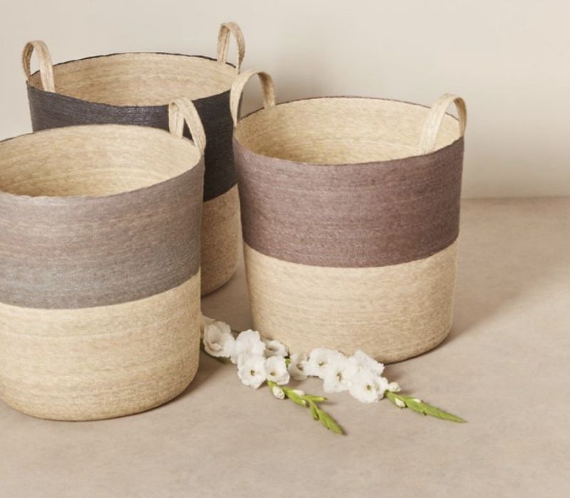 Woven handle basket 2
