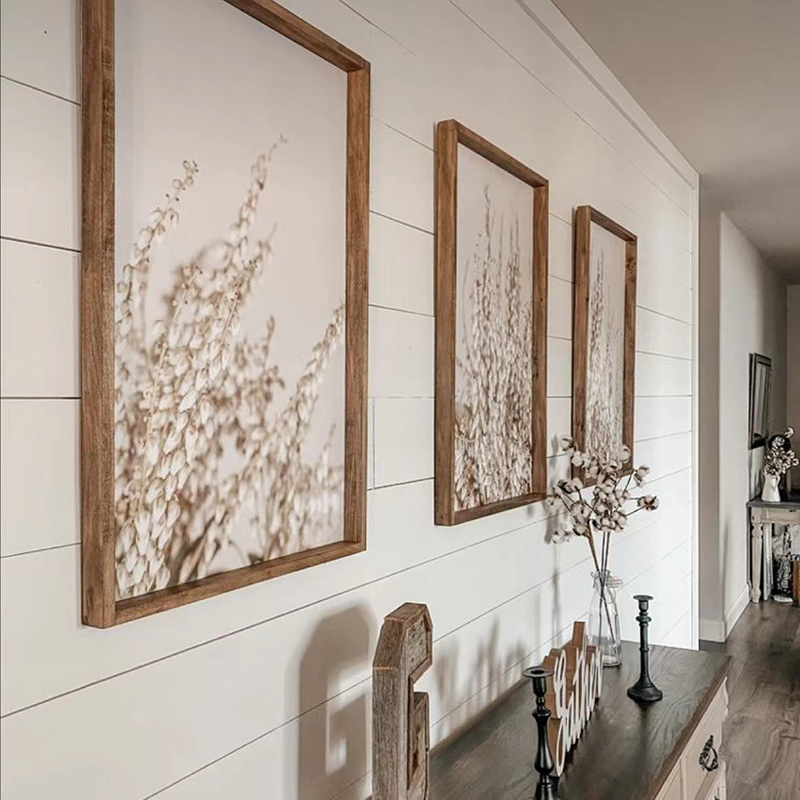 High-Quality Home village design wooden distressed photo frame picture frame wall decoration Supplier, Products